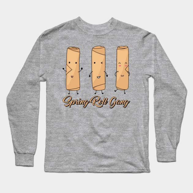 Spring Roll Gang Long Sleeve T-Shirt by Ratatosk